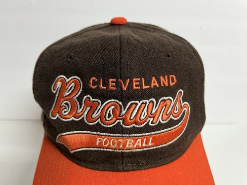 Vintage 90s Starter Hat Cap Cleveland Browns Football NFL Snapback 100% Wool - Picture 3 of 15