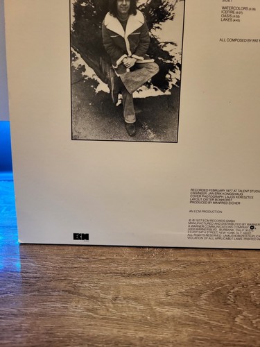 PAT METHENY MINT CONDITION VINYL WITH ORIGINAL PLASTIC INSERT COVER - Picture 10 of 18