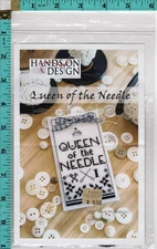 "Queen of the Needle" Hands On Design Counted Cross Stitch Kit Monogram Case