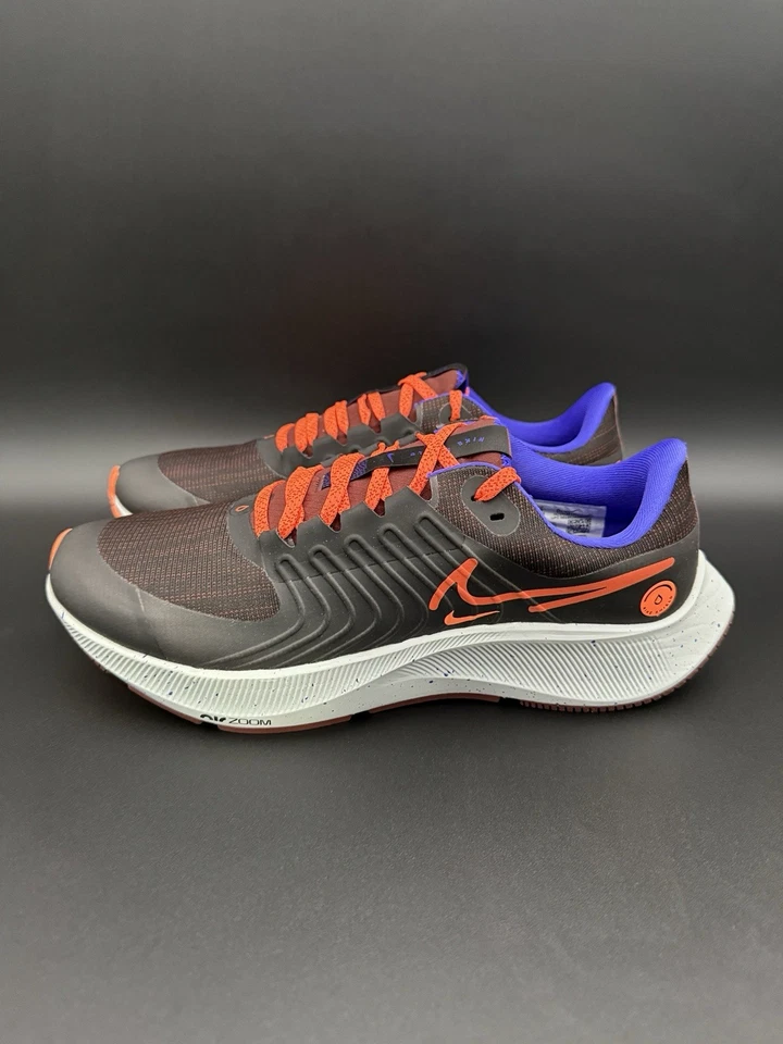 Hombres Nike Air Zoom Pegasus 38 Escudo Climatizado Zapatos para Correr Negros DC4073-003 Foto 4 de 4