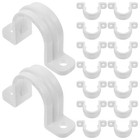 60pcs Clamp 20mm Support Bracket Tube Clamp Mounting Bracket Holder