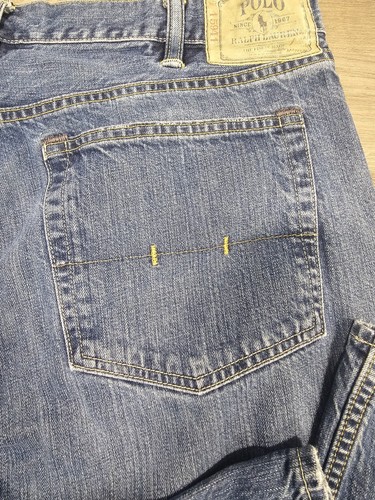 Vintage Polo Ralph Lauren Jeans 38x34 Jeans Mens - Picture 7 of 9