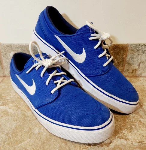 Nike | Stefan Janoski SB Zoom Air 333824-414 Blue Skateboarding Sneakers Men's 8