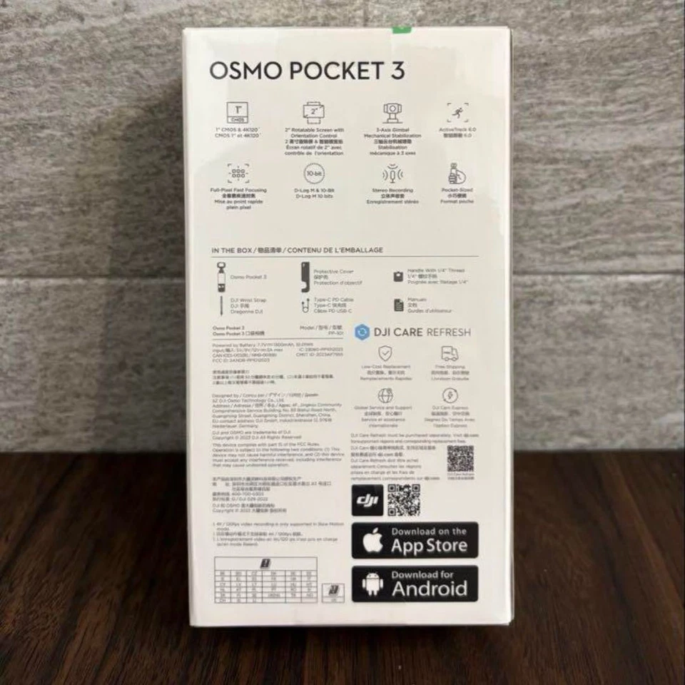 DJI Osmo Pocket 3 Creator Combo 1 Inch CMOS Pocket Gimbal Camera 4K 120fps - Image 2 of 2