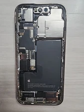 iPhone 14 Pro Gold Back Housing Original OEM  with small parts FOR PARTS ONLY .