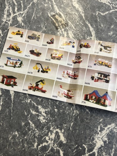 VINTAGE LEGO BROCHURE RETRO TOY SPACE CITY LEGOLAND 1970s 1980s DUPLO - Picture 7 of 8