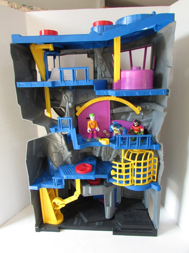 Fisher Price Imaginext Batcave DC Superfriends Playset w/Accessories & Figures - Picture 5 of 6
