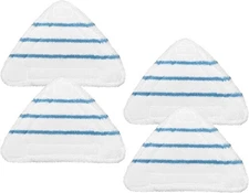 4 Pack Reusable Mop Pads Compatible With H2o Steam 10in1 True & Tidy Steam Mops 