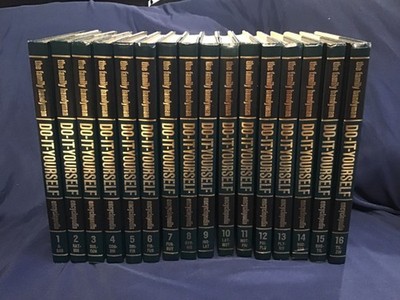 The Family Handyman DO-IT-YOURSELF Encyclopedia - 1970 - Set of 16 Books