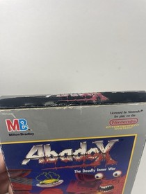 Abadox: The Deadly Inner War Nintendo NES Tested And Working CIB w Box + Manual