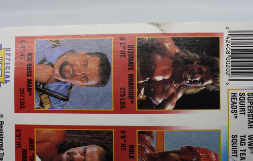 Hulk Hogan 1990 Squirt Head Lot WWF Wrestling Ultimate Warrior Colorform Sealed - Picture 22 of 24