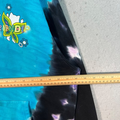 Ripndip Tie-Dye Hoodie Mens Size Medium Cotton Sweatshirt Pullover Embroidered - Picture 5 of 11