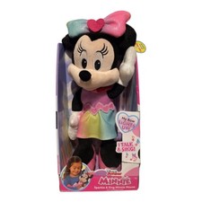 Just Play 2021 Disney Junior Minnie Sparkle Sing Minnie Mouse. I Talk Sing. A1.