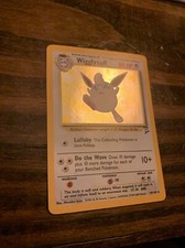 Pokemon Card - Wigglytuff - 19/130 - Holo Rare - Base Set 2