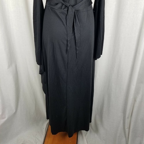 Disguise Limit Black Hooded Steampunk Ball Gown Dress Womens 6 Medieval Gothic - Picture 7 of 10