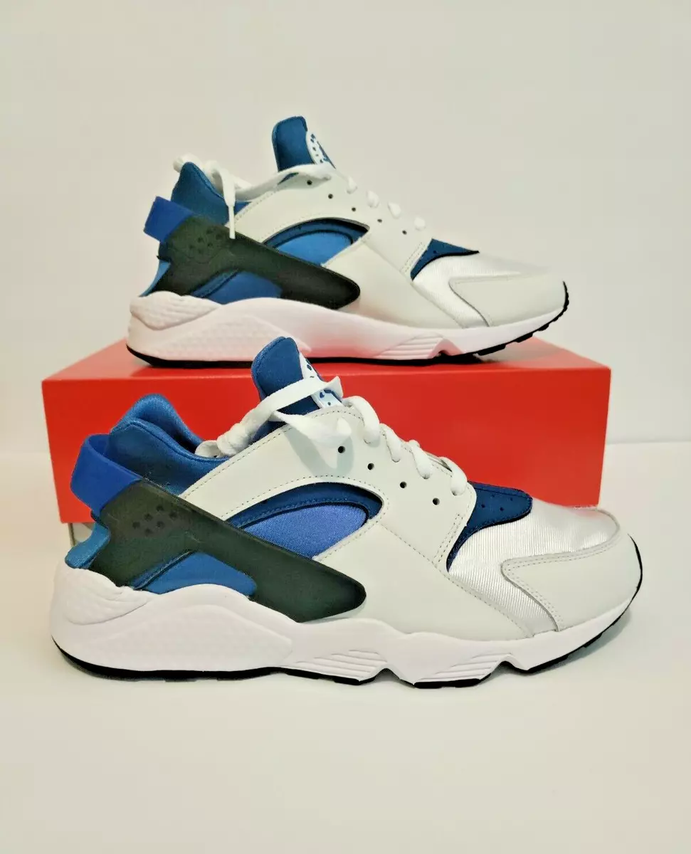 Huarache bianche top e blu