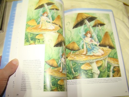 Fairies & Fantasy (Watercolor Made Easy) Learn to Paint Enchanted World PB Book - Picture 10 of 12