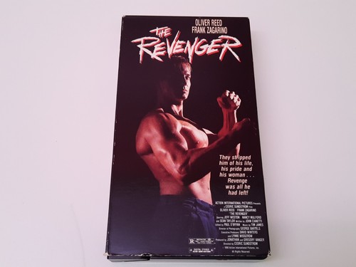The Revenger 1989 VHS USA NTSC Oliver Reed Frank Zagarino Action Trash OOP Rare - Bild 1 von 6