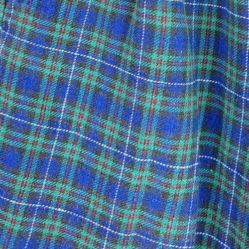 Kikomo Vintage Plaid Trouser Shorts - Picture 2 of 8