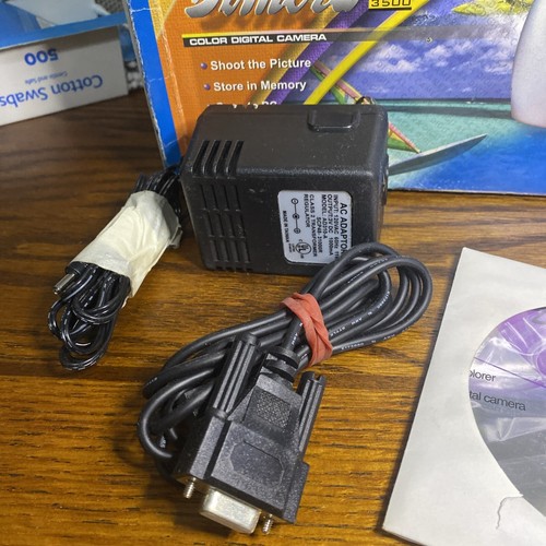Relisys Dimera 3500 Digital Camera W/ Case Box Cables 2MB Media Stick Complete - Picture 11 of 21
