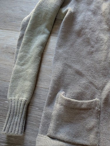 1950's Letterman Cardigan Imperial Jacket F 5 Tan Med Large - Picture 8 of 13