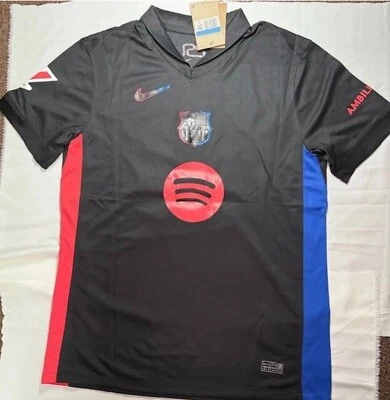 BARCELONA AWAY 24-25 FAN SOCCER JERSEY DRY-FIT
