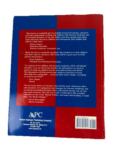 Tictionary: A Reference Guide to the World of Tourette Syndrome, AS, ADHD and Ob - Picture 2 of 10