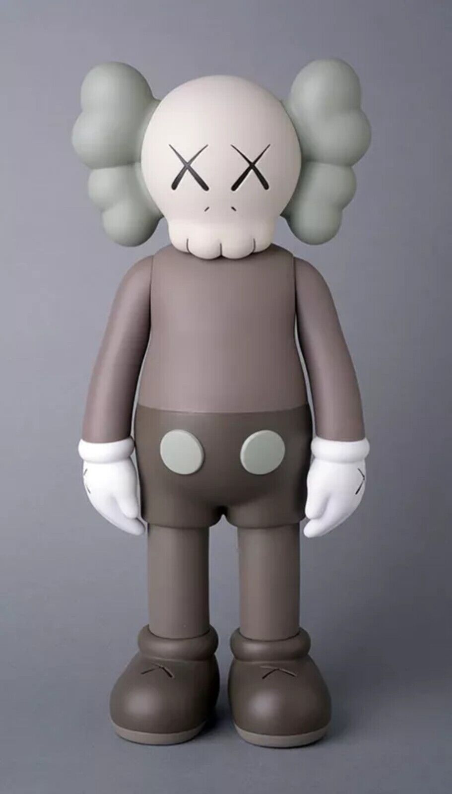 KAWS x Medicom Toy Corp 'Companion (Full-Body)' 2016 Doll Figure 11 Brown  *NIB*