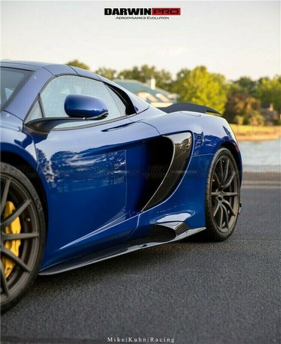 2011-2017 McLaren Mp4-12C / 650S BKSS Style Carbon Fiber Side Skirt Splitters