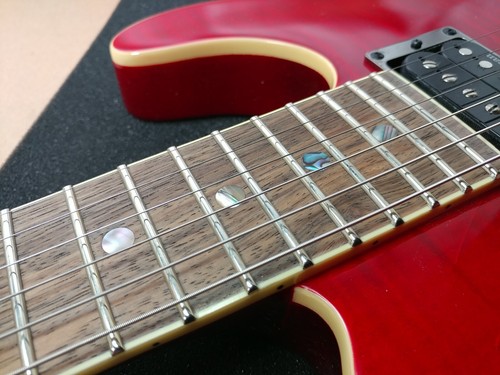 Fender Custom Telecaster FMT HH w/set neck & Seymour Duncan in Crimson Red Trans - Picture 5 of 23