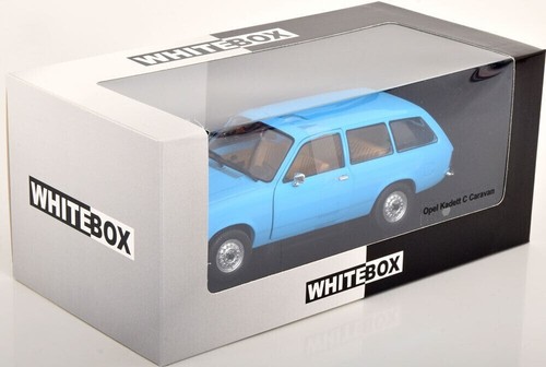 Opel Kadett C Caravan, hellblau, 1973 WhiteBox WB124192 Modellauto 1:24 Neu OVP - Bild 1 von 5