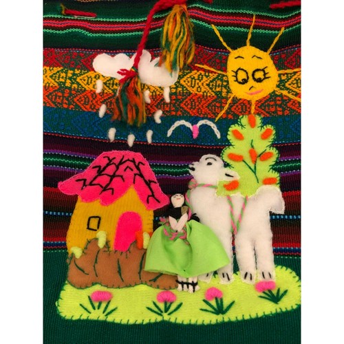 Hippie Adult Kids School Bag Backpack Boho Peruvian Artisan Handmade Woven Xmas