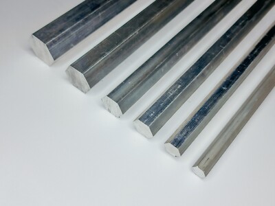 Kupfer Sechskant Stange CuCr1Zr 10mm - 400mm Länge CW106C Profil