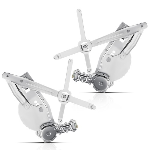 2x Power Window Regulator w/ Motor for Chevy GMC Pickup Truck Front Left & Right - Picture 9 of 9