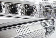 CHROME/CLEAR LED THIRD BRAKE TAIL LIGHT FIT 07-14 CHEVY SILVERADO 2500HD 3500HD