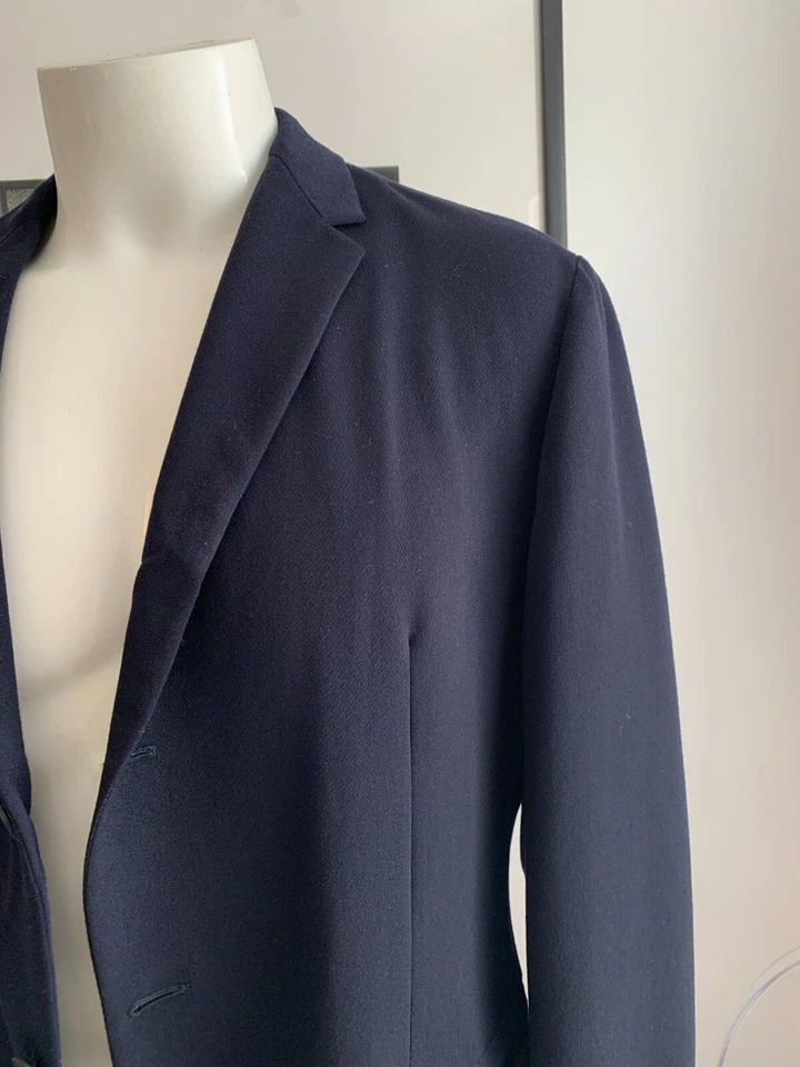 Blazer Abrigo Deportivo Chaqueta Hombre Bottega Veneta 100% Lana 3 Botones Negro EU54/US44 Foto 3 de 4