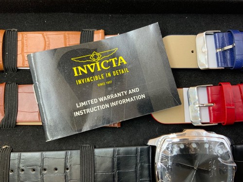 Invicta Special Edition Lupah 35372 Designer Wristwatch 5 Bands Set TimepieceNIB - Picture 10 of 11
