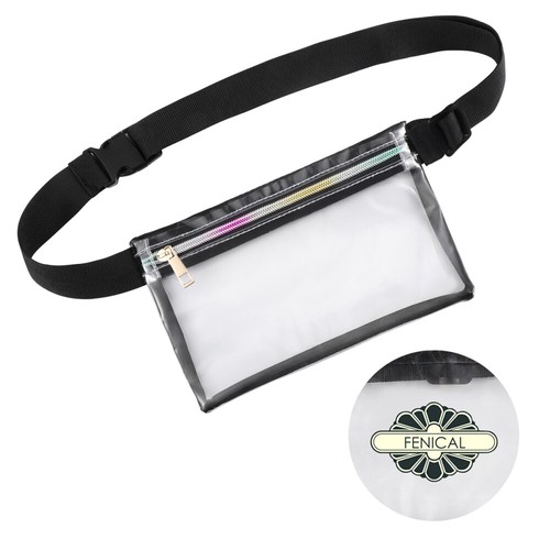 Transparent Beach Bag Miss Fanny Belt Bags for Women Personality Pocket - Imagen 3 de 10