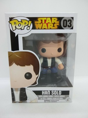 Funko Pop Star Wars Han Solo Vinyl Bobble Head 03 Vaulted | eBay