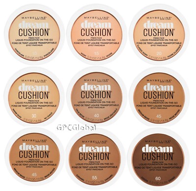 PACK OF 2 - Maybelline Dream Cushion Fresh Face Liquid Foundation