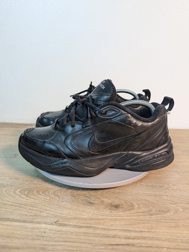 Nike Mens Air Monarch IV 415445-001 Black Walking Shoes Sneakers Size 9.5 - Picture 6 of 10