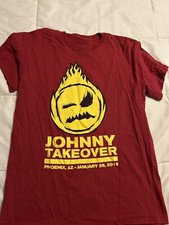 Rare NXT WWE Johnny Gargano Takeover Phoenix Shirt Medium 1/26/2019 Wrestling