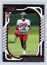 Rachaad White Rookie 2022 Absolute #191 Tampa Bay Buccaneers RC 3-7