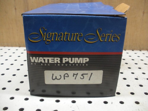NEW Engine Water Pump ASC Ind. Signature Series NOS # WP751 - Picture 4 of 4
