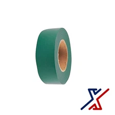Forest Green High Visibility Flagging Tape / Camping Ribbon by X1 Tools