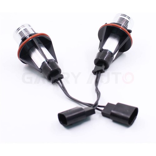 2x Multi-Color RGB LED Optional Angel Eyes Halo Ring Bulbs Fit BMW E39 E60 E63 - Picture 7 of 17