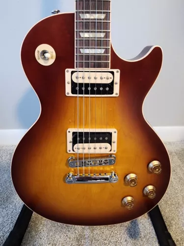 **Gibson Les Paul Classic Satin Limited Edition Electric Guitar Iced Tea 2019**