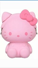 Hello Kitty coin purse Sanrio Japan BRAND New in pink 3D Pochi