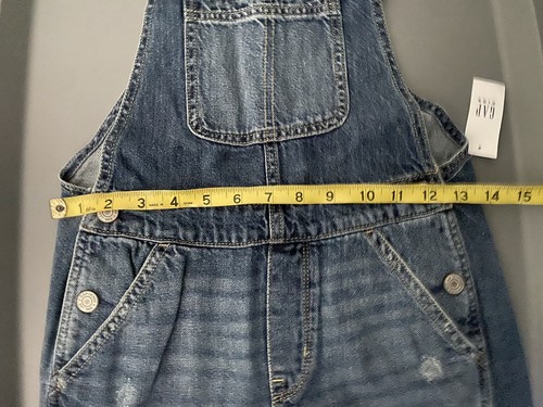 GAP Kids Denim Overalls NWT (Size 10) - Picture 6 of 8