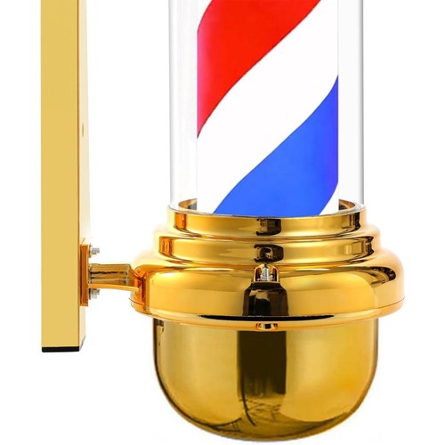 Barber Pole Light, Hair Salon Open Sign, Barber Shop Rotating Red Blue 28'' 32'' - Picture 45 of 96